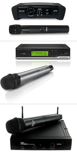 Drei Low-Price Einsteiger-Funkmikrofone im Live-Test